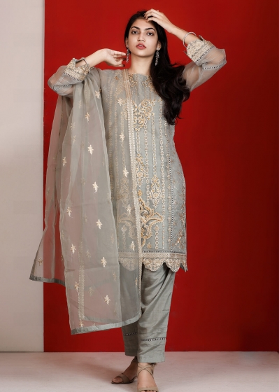 Designer Three Piece - 04